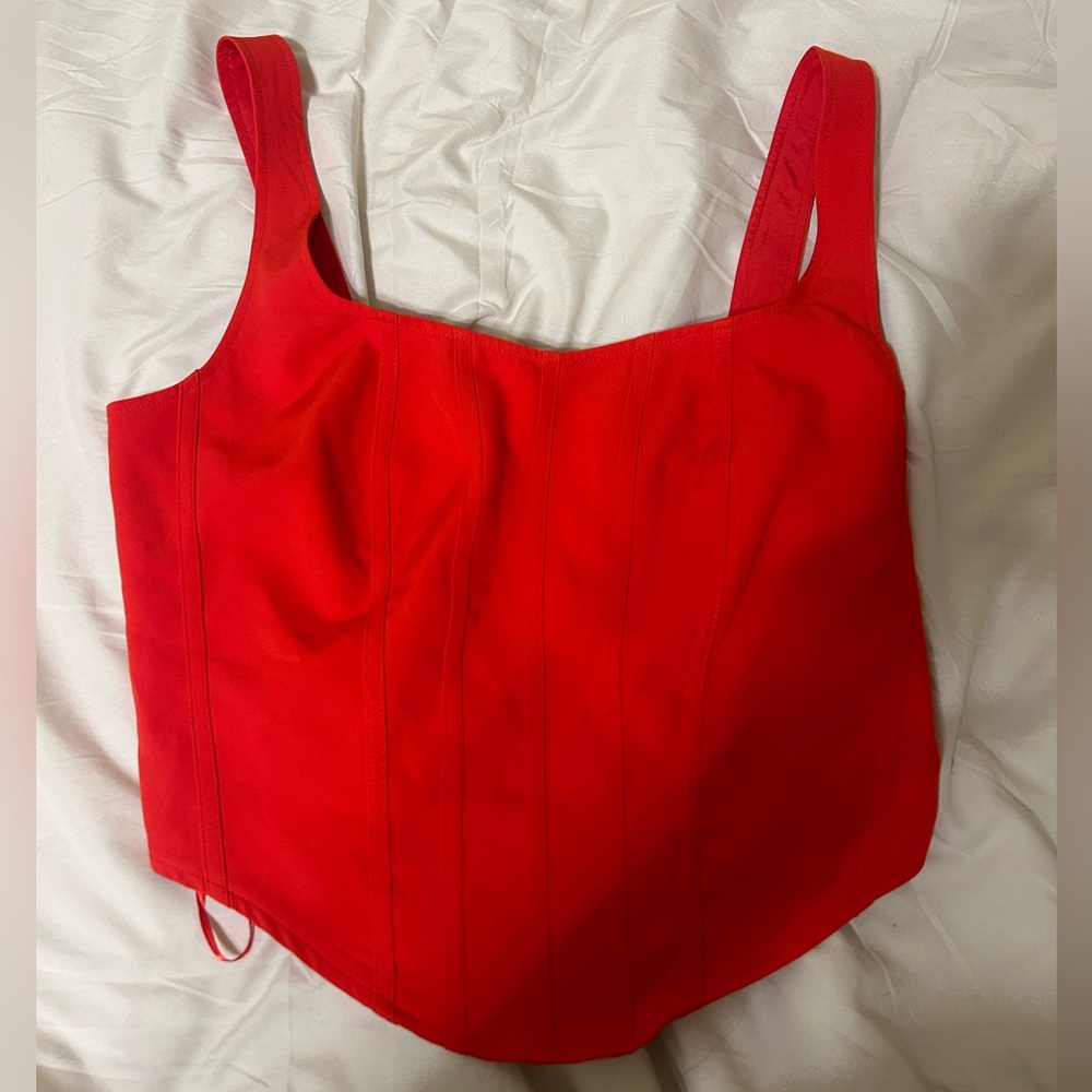 Corset cropped top